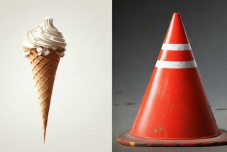 举出生活中两个圆锥形的物体 请举出两个生活中类似于圆锥形状的物体