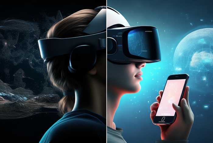 vr与ar的区别；vr与ar的联系与区别