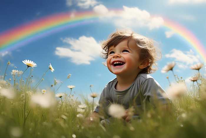 孩子的幸福很简单唯美句子 - 孩子的幸福很简单唯美句子图片