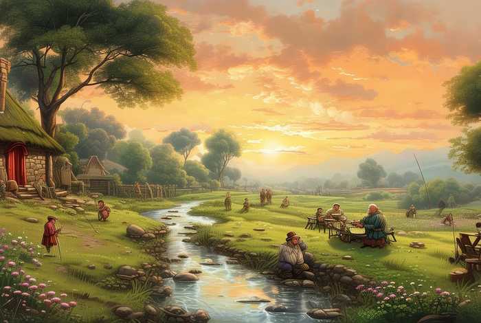 关于向往和赞美田园生活的句子，关于向往和赞美田园生活的句子有哪些