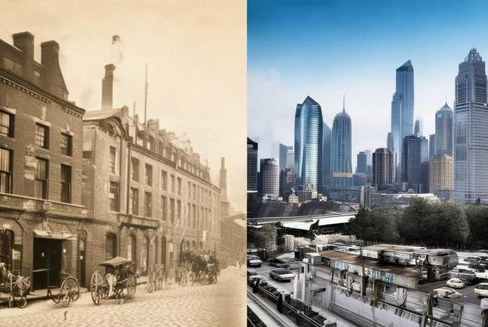 过去和现在的生活变化近十年，过去和现在的生活变化近十年作文