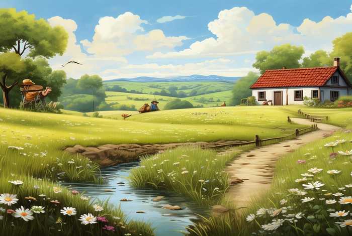 《我的田园生活》作文（《我的田园生活》作文400字）