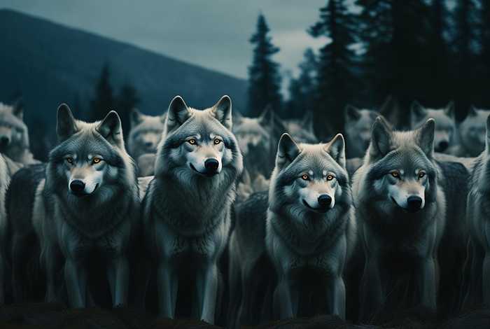 狼的生活习惯视频 - 狼的生活特征是什么