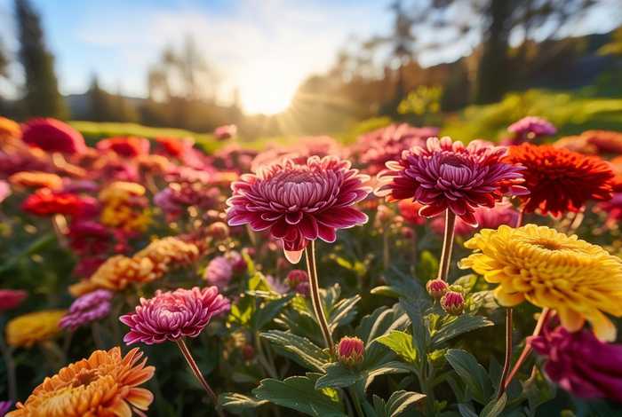 菊花生长环境介绍、菊花生长环境介绍怎么写
