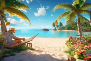 岛主生活日记（岛主的日常生活）