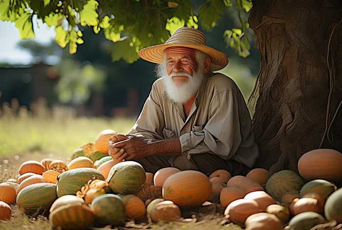 看瓜老爷爷真实故事、看瓜老爷爷真实故事是什么