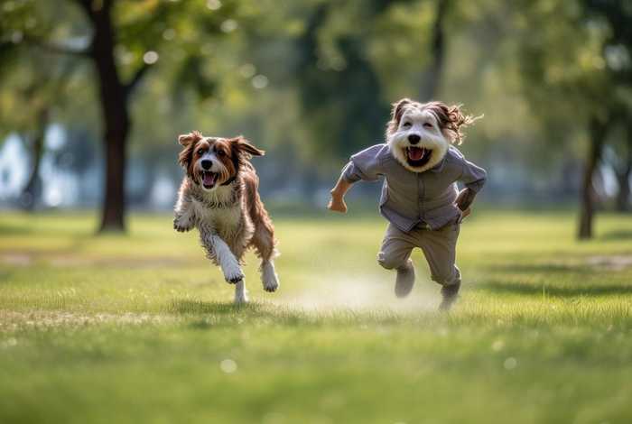 狗和人性狡视频（狗与人狗）