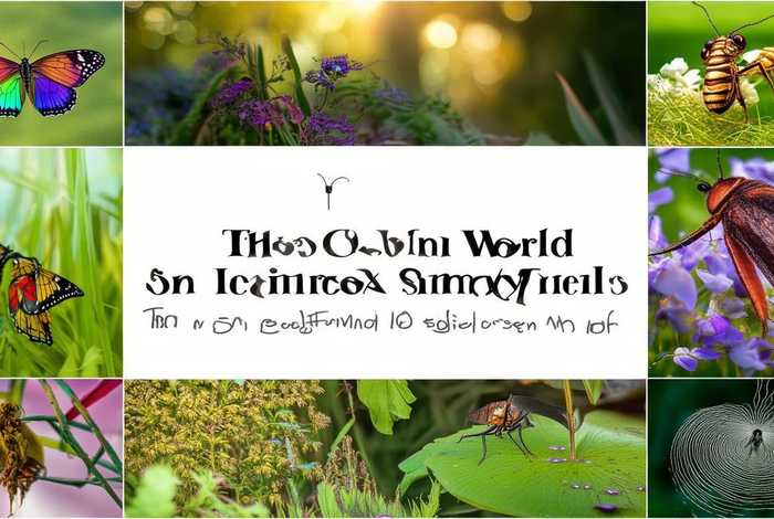 科普与生活多彩的昆虫世界 - 科普与生活多彩的昆虫世界作文