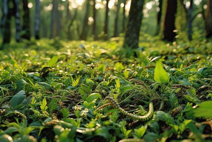 毛毛虫生活在哪里最多，毛毛虫生活环境在哪里