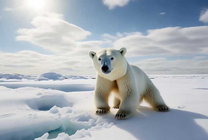 北极熊的生活日常博主、北极熊的日常活动