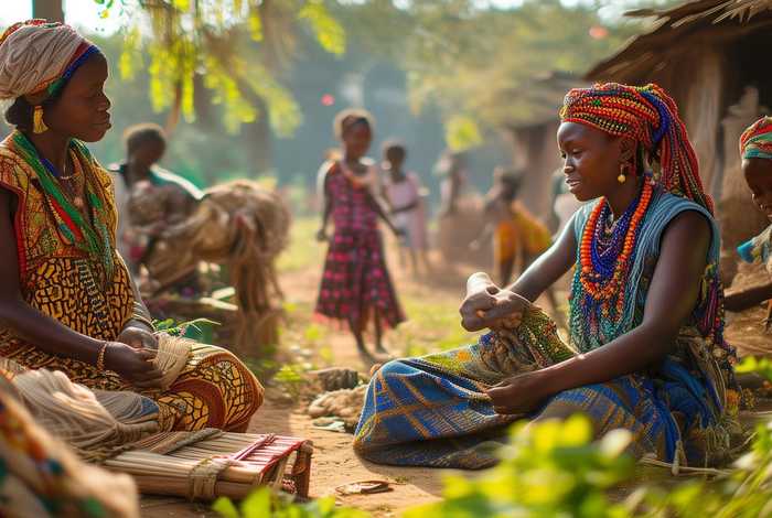 非洲女性的生活是怎样的、非洲女性的生活是怎样的呢