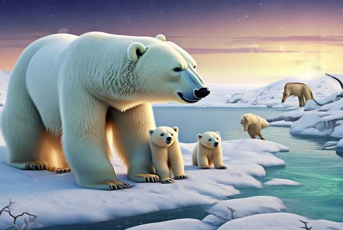 北极熊的生活视频大全 - 北极熊的生活视频大全集