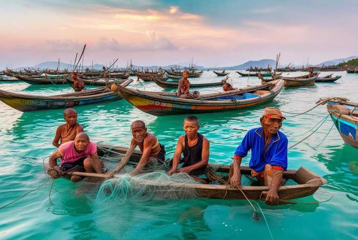 海南常年生活在海上民族 - 海南生活在海上的民族