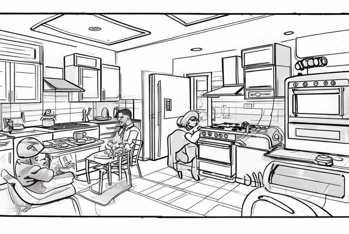 科技创新改变生活的图片；科技创新改变生活的图片简笔画