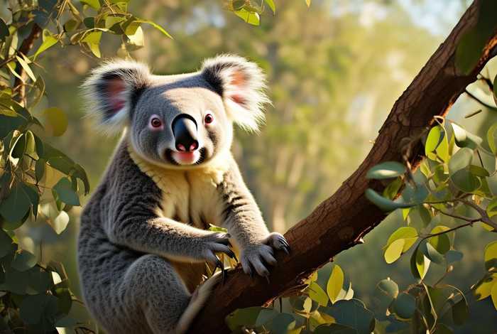 考拉生活在哪里吃什么 - 考拉生活在什么环境