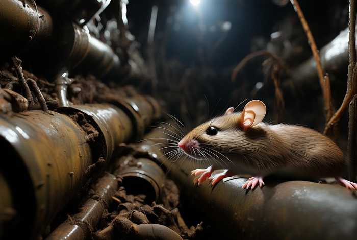 老鼠生活在下水道 - 老鼠生活在下水道动画片