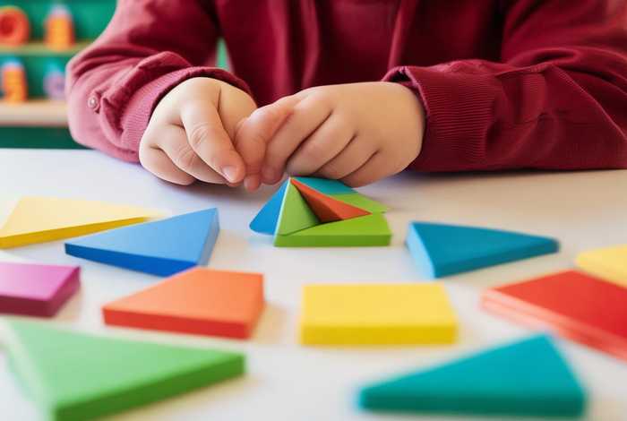 构成三角形蒙氏教案，蒙氏数学构成三角形教案