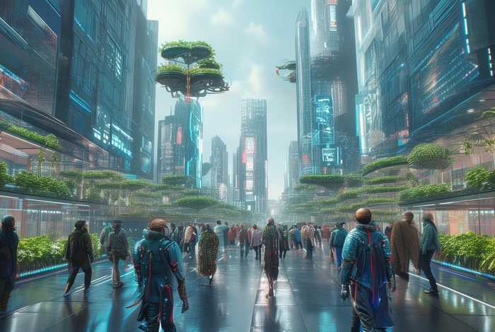 关于未来生活和发展的科学幻想画；关于未来生活和发展的科学幻想画怎么画