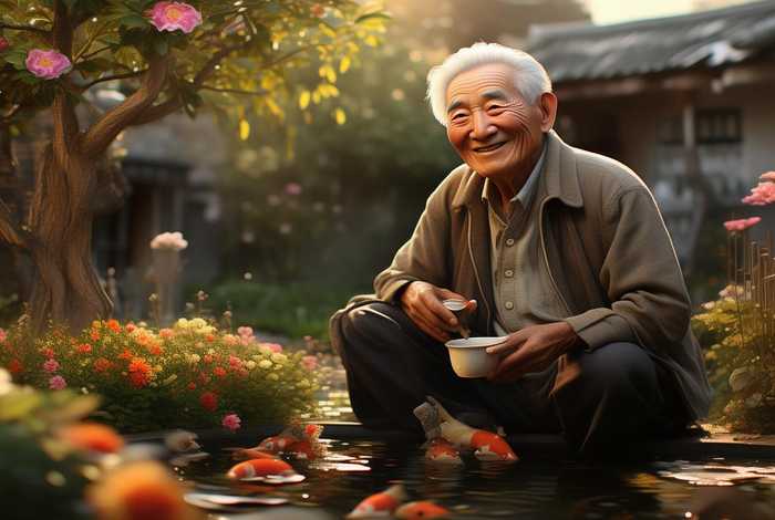 老魏幸福生活、魏老头幸福晚年生活