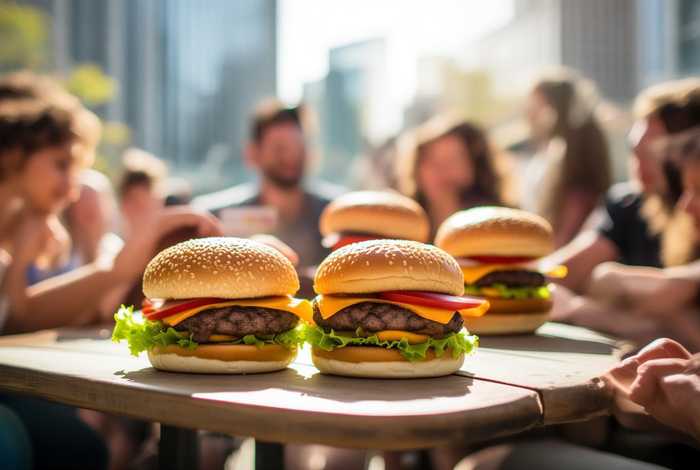 汉堡生活图片 - 汉堡图片现实生活照