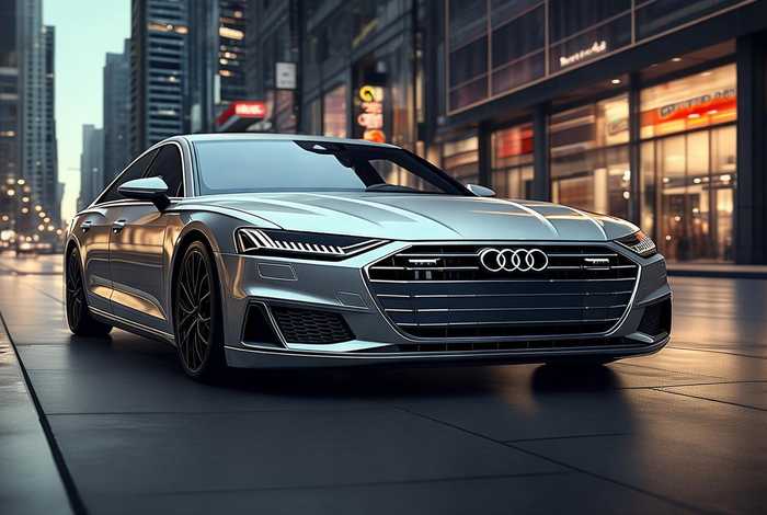 奥迪现实生活照 奥迪现实生活照片高清