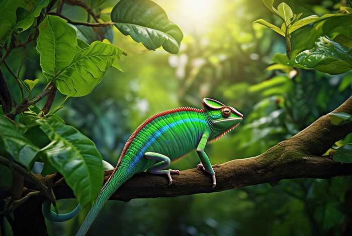 变色龙主要生活在哪里 - 变色龙主要生活在哪里？