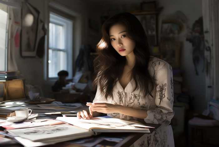 车模王蕾的日常生活；王蕾模特