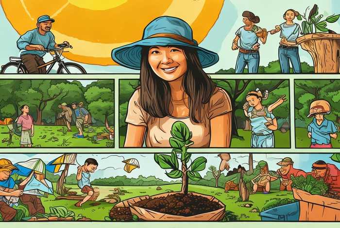 低碳生活手抄报漂亮人物、低碳生活的手抄报怎么画？