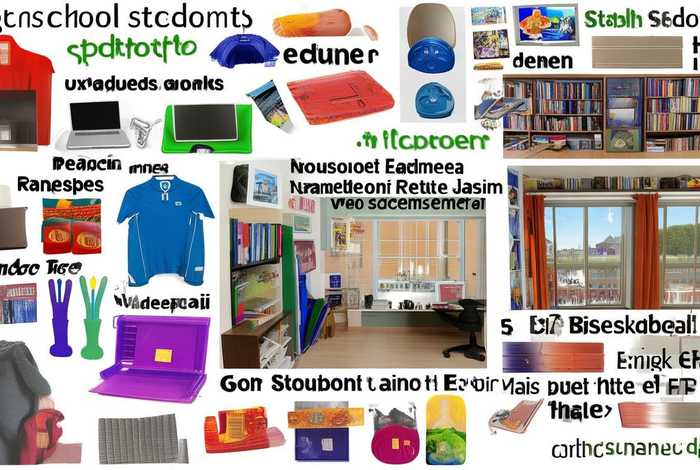 高中生活物品清单（高中生活物品清单图片）