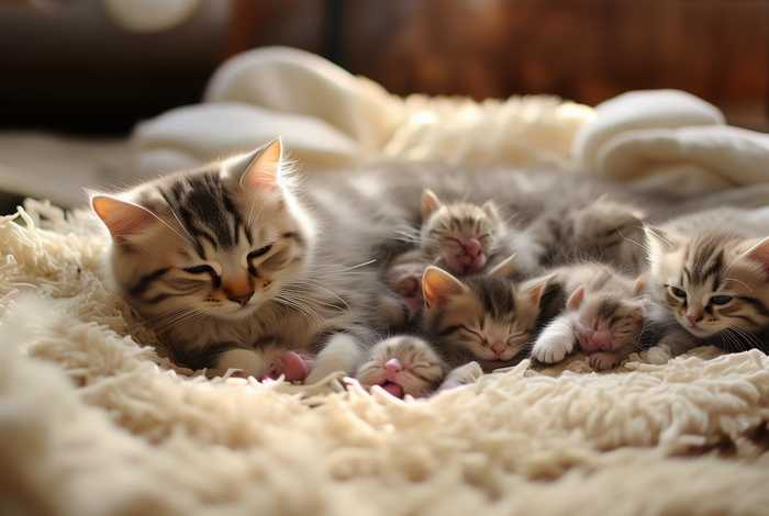 猫是怎么生孩子的、猫是怎么生孩子的视频