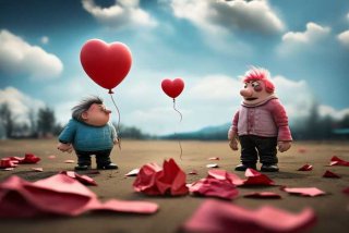 爱情就是个屁、爱情就是个屁,你一翻脸我就是个笑话