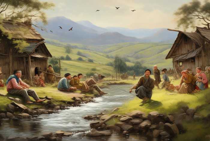 村民的生活很是惬意（村民的生活很是惬意的句子）