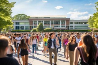 关于校园生活的英语作文高中（关于校园生活的英语作文高中开头）