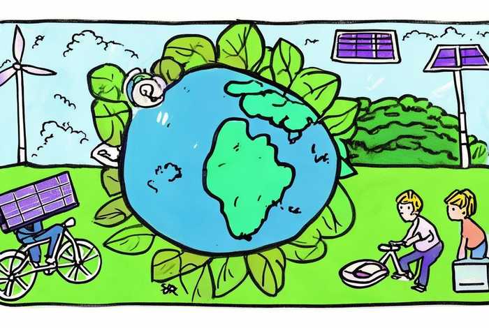 节能减排的手抄报怎么画 - 节能减排的手抄报怎么画简单