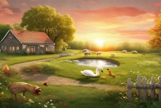 关于田园生活的一段话（关于田园生活的一段话怎么写）