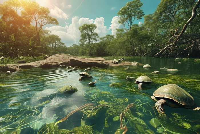 巴西龟的生活环境是什么样的、巴西龟的生活环境是什么样的呢 巴西龟的生活环境是什么样的、巴西龟的生活环境是什么样的呢