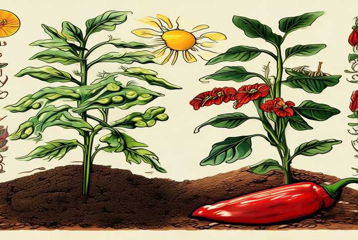 毛豆的一生，毛豆的一生辣椒的一生手抄报