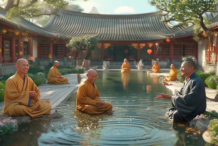 道观道士的快乐生活实拍 道观道士的快乐生活实拍图片