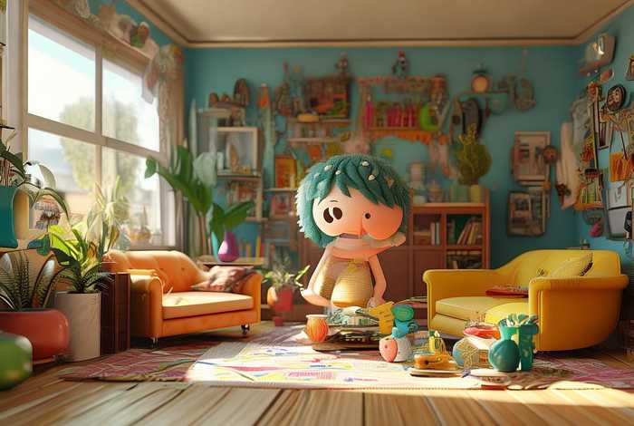 大头妹家居生活小游戏 大头妹家居生活2小游戏在线玩