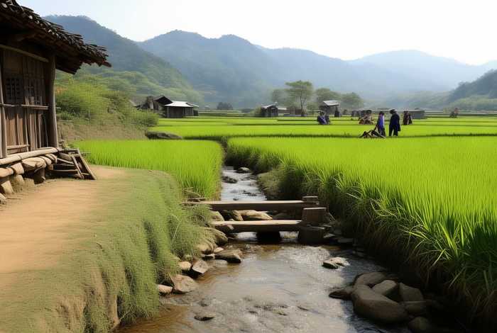 朝鲜的农村(朝鲜的农村生活) 朝鲜的农村(朝鲜的农村生活)