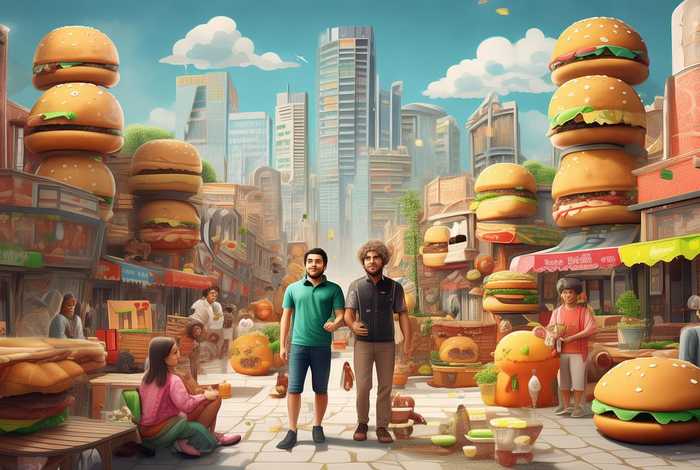 汉堡生活日常；汉堡的日常生活