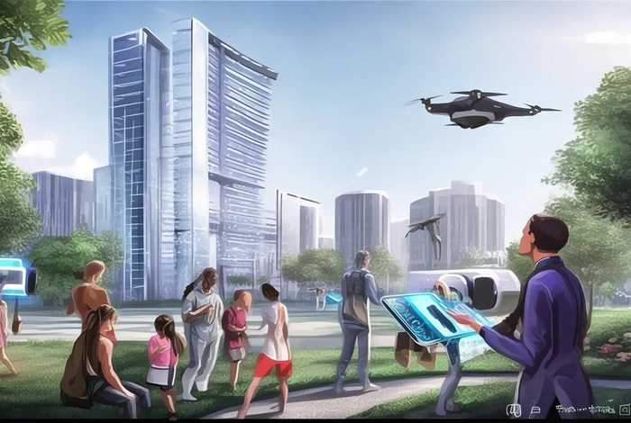 科技生活场景图画 科技生活场景图画大全