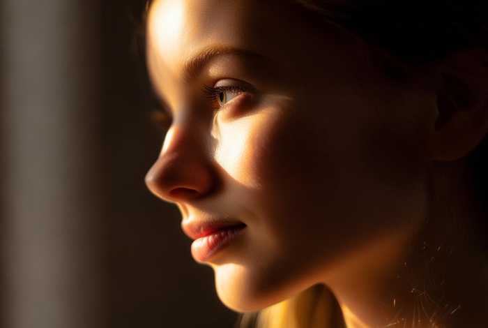 侧脸照真实；侧脸照女生真实