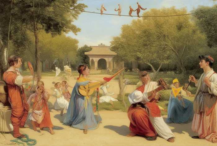 古代人的娱乐生活 古代人的娱乐生活图片