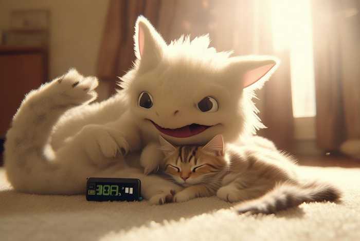 龙猫大腿根温度38.6 - 猫咪大腿温度38.5 龙猫大腿根温度38.6 - 猫咪大腿温度38.5