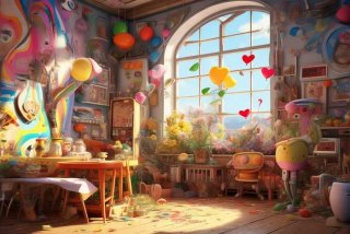 创意生活绘画、创意生活绘画图片