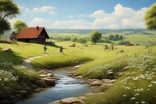 关于田园生活的作文600字（关于田园生活的作文600字初中）