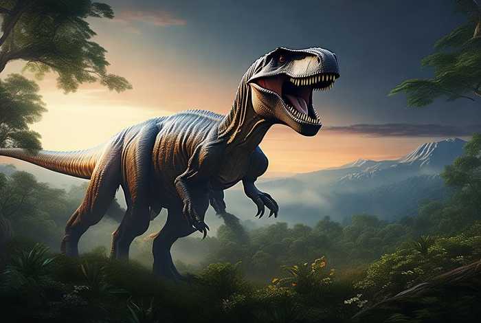 霸王龙生活时间、霸王龙生活在那里生活在什么时间