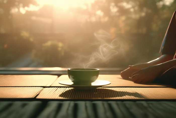 茶道生活早安心语正能量、茶道早安心语正能量图