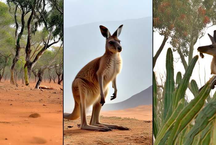 袋鼠生活在哪个国家，袋鼠生活在世界上的哪个国家